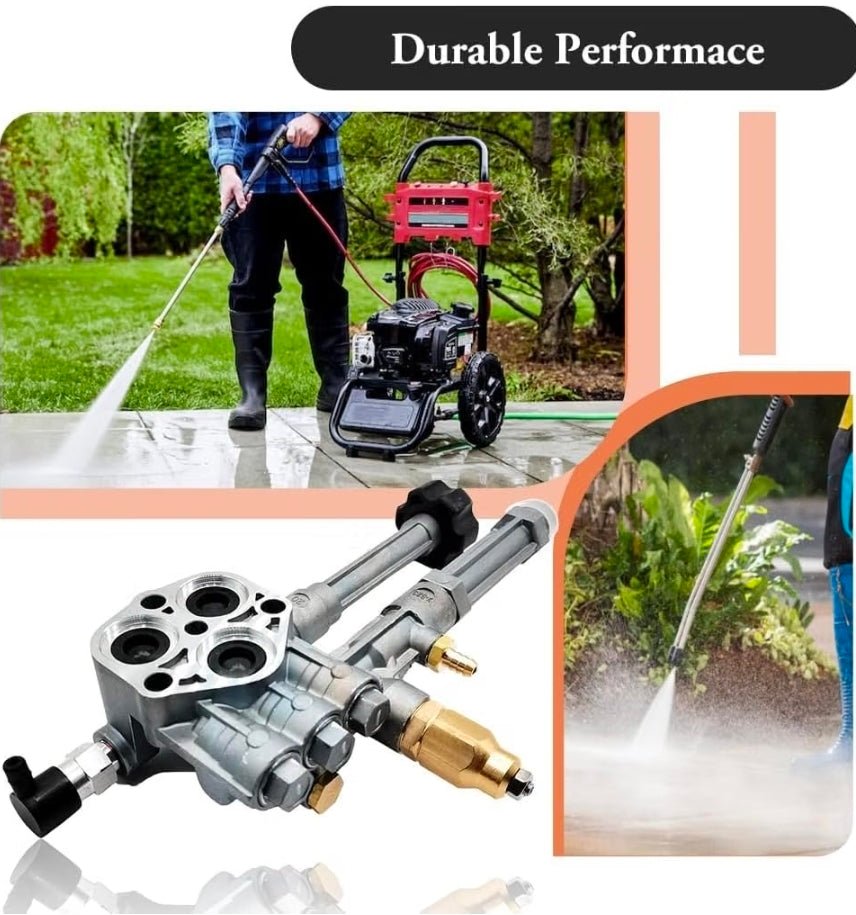 AR42518 Pressure Washer Pump Head Assy Compatible with B&S Honda Craftsman Generac 2300 2500 2800 PSI 2.2 2.3 GPM Pump Head AR43061 AR42940 704667 AR P/W Kits - Horizon Endless
