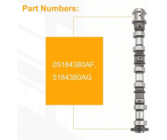 Engine Right Side Intake Camshaft,5184380AF, 5184380AG, for Dodge RAM 1500/Av... - Horizon Endless