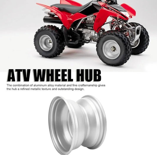 8" ATV Wheel Hub Upgrade - High Strength 4 Stud Aluminum Alloy, Easy Front Installation - Horizon Endless