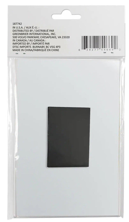 Pack Of 4 Clear Acrylic Magnetic Picture Frames 4x4 Magnetic Photo Frames New - Horizon Endless