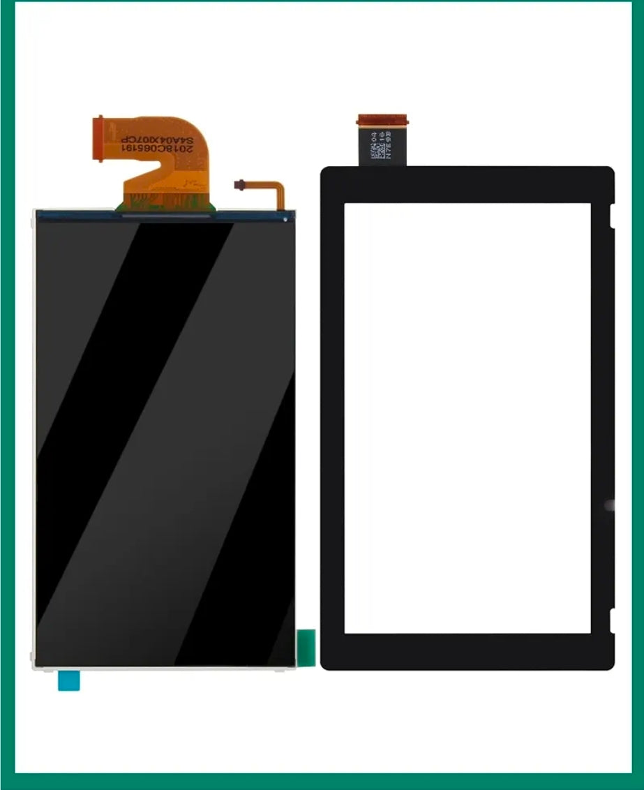 Replacement for Nintendo Switch Screen Replacement HAC-001(-01) LCD Display Panel and V2 Touch Digitizer Screen Panel(V2 HAC-001(-01) Touch+LCD)