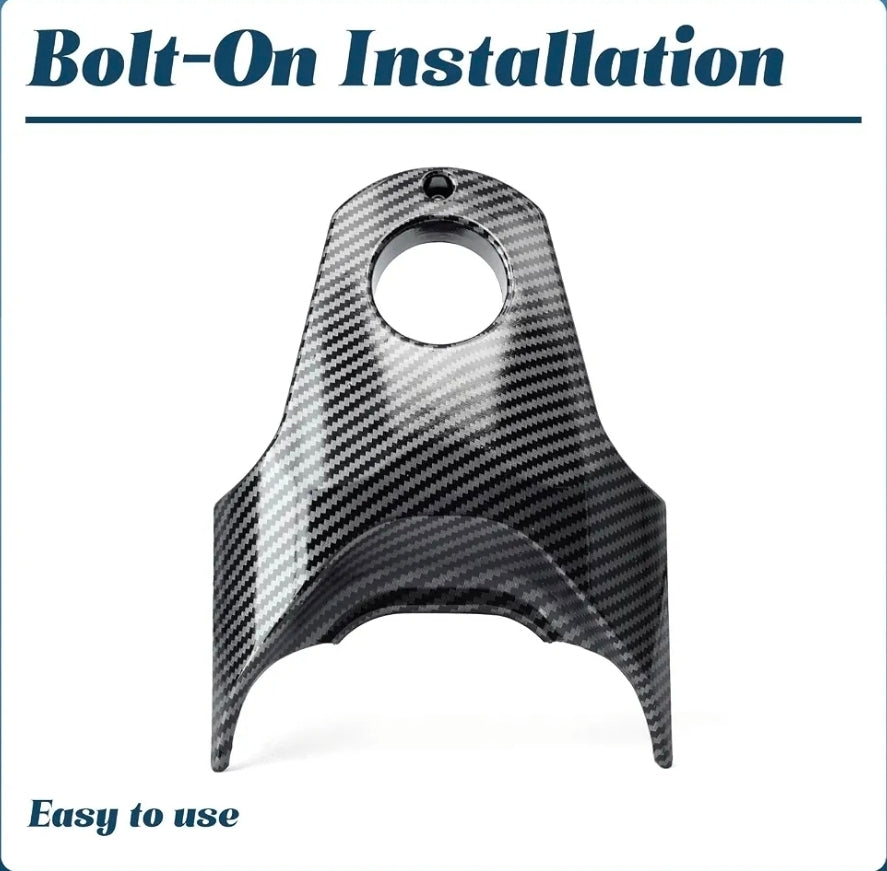 E-Bike Battery Cover Guard Compatible with Tuttio Tutti Soleil 01 GB SF BF ARC Electric Dirt Bike, Imitation Carbon Fiber Wrap Protector Motorcycle Parts