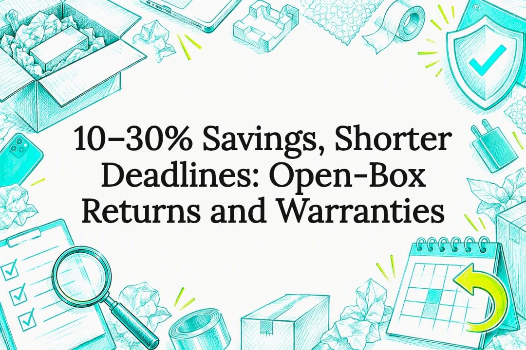 10–30% Savings, Shorter Deadlines: Open-Box Returns and Warranties - Horizon Endless