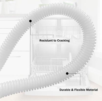 00744881 Dishwasher Drain Hose Replacement for Bosch Dishwashers | Replaces AP5691300, PS8737004, 3189138 - Horizon Endless