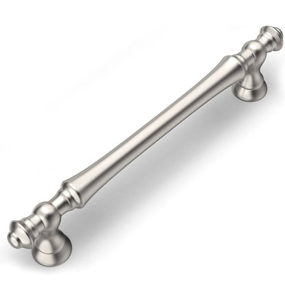 Brushed Nickel Cabinet Handles - 5 Inch Drawer Pulls, Zinc Alloy Set of 10 - Horizon Endless