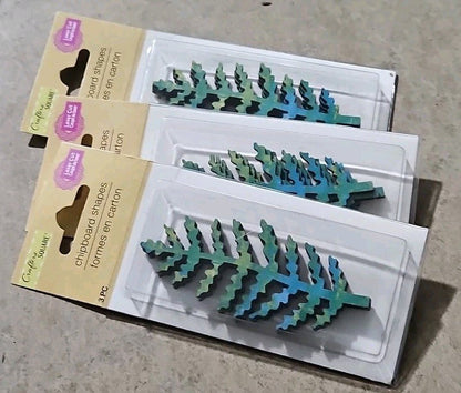 100 Piece Bulk Lot Of Crafter's Square Galvanized Numbers And Chipboard Decor - Horizon Endless