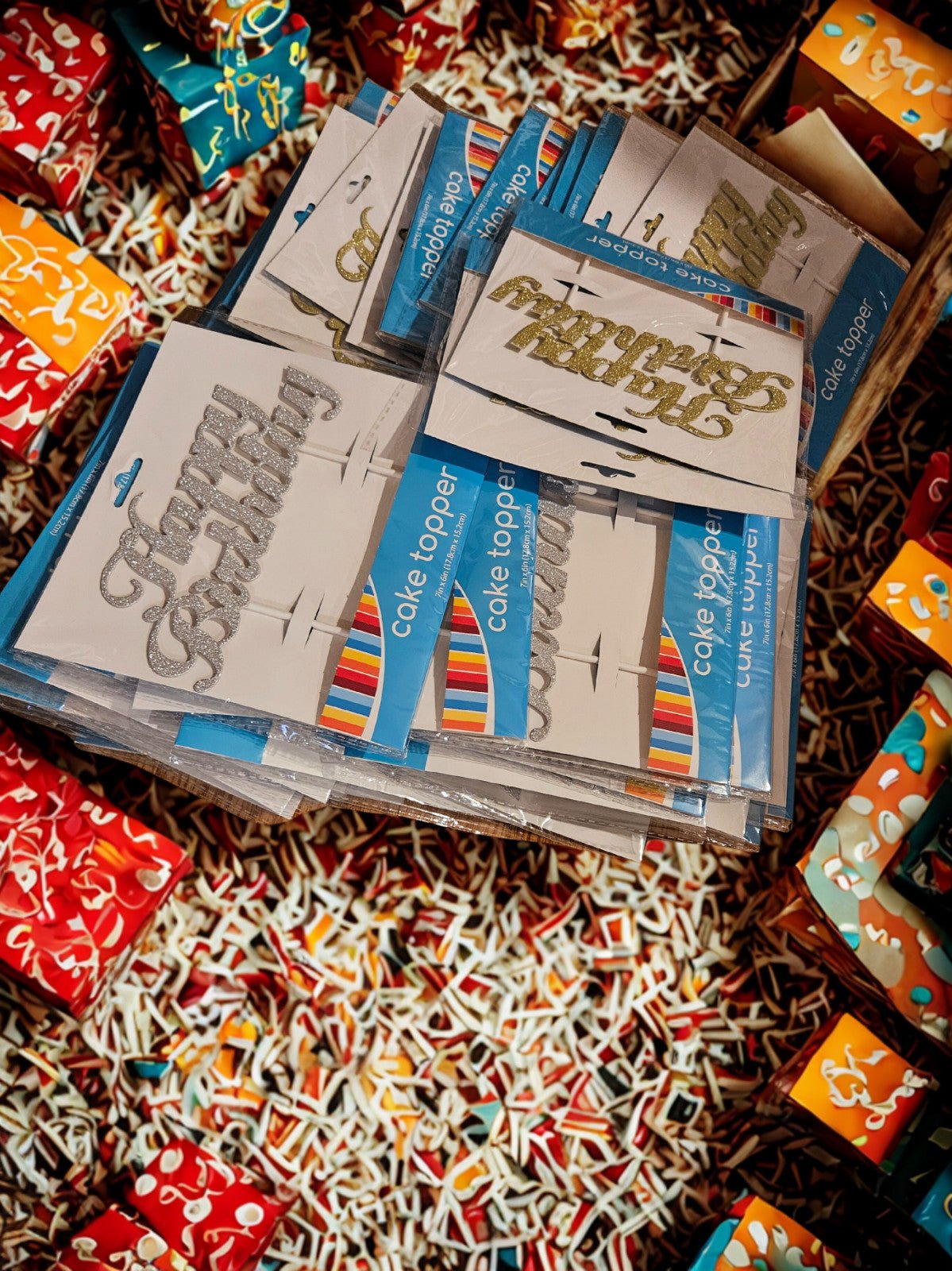 100pc Birthday Party Supply Bundle Lot Party Birthday Bundle Supplies - Horizon Endless