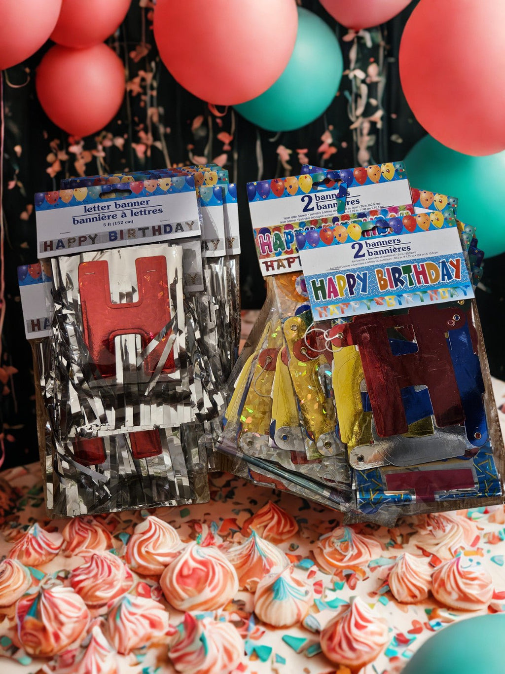 100pc Birthday Party Supply Bundle Lot Party Birthday Bundle Supplies - Horizon Endless