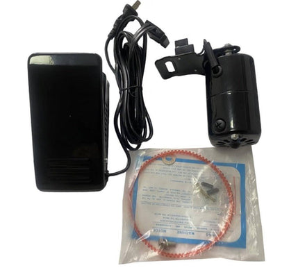 100W AC 110V Universal Home Sewing Machine Motor Kit with Foot Pedal & Mounting Hardware - Horizon Endless