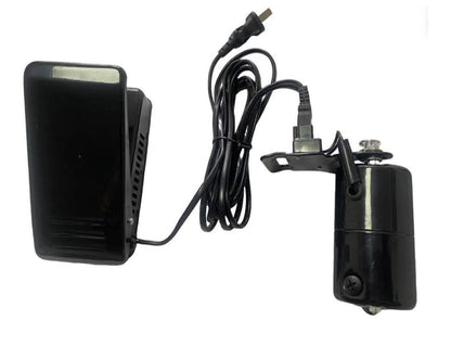 100W AC 110V Universal Home Sewing Machine Motor Kit with Foot Pedal & Mounting Hardware - Horizon Endless