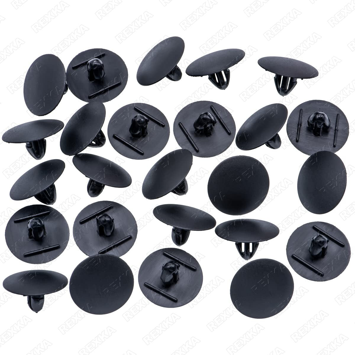 25pcs Rexka Hood Insulation Retainer Clip Compatible w/ 90467-09050 90467-A0003