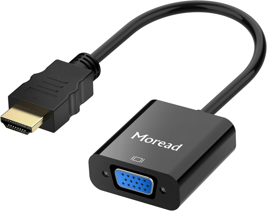 Gold-Plated HDMI to VGA Adapter Male to Female Uni-Directional Converter