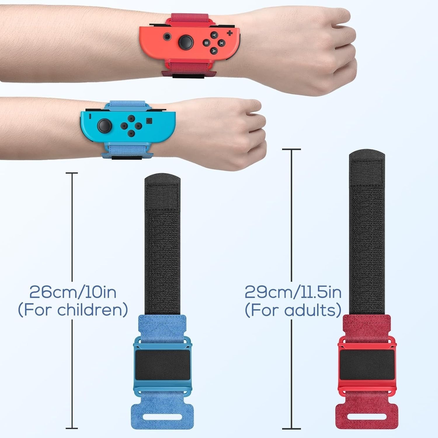Nintendo Switch 2 & OLED Wrist Straps – Joy‑Con Wrist Wrap Accessories