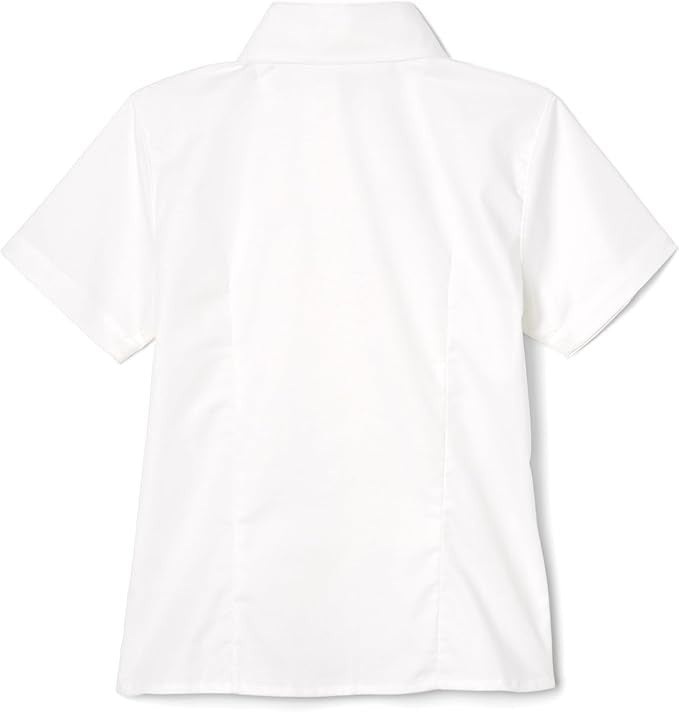 French Toast Girls School Uniform Short Sleeve Button-Up Dress Shirt Size 14