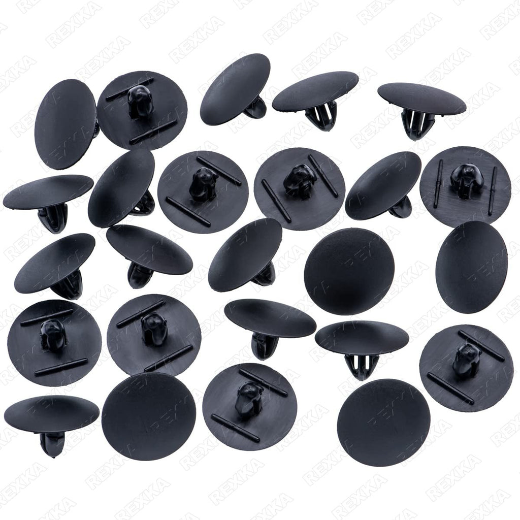 25pcs Rexka Hood Insulation Retainer Clip Compatible w/ 90467-09050 90467-A0003