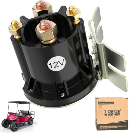 Yamaha Golf Cart Solenoid - 12V Starter Relay for G29 & More - High Quality 4-Terminal - Horizon Endless
