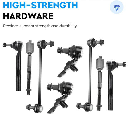 10pcs Front Suspension Kit Fit for Toyota Camry Lexus ES300 2002-2003, - Horizon Endless
