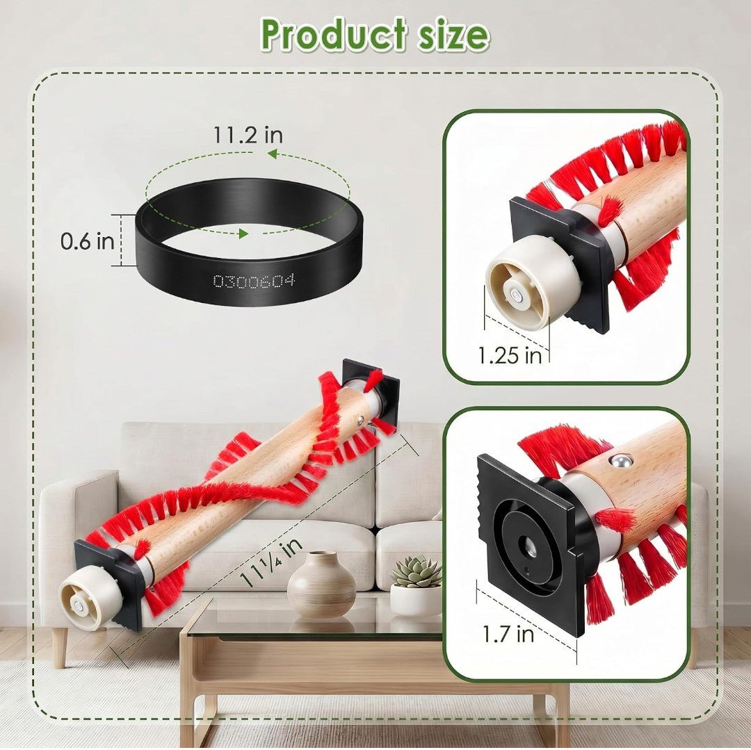 11-1/4" Vacuum Brush Roller Replacement with 3 Belts for Oreck XL Upright Vacuum Cleaner - Horizon Endless
