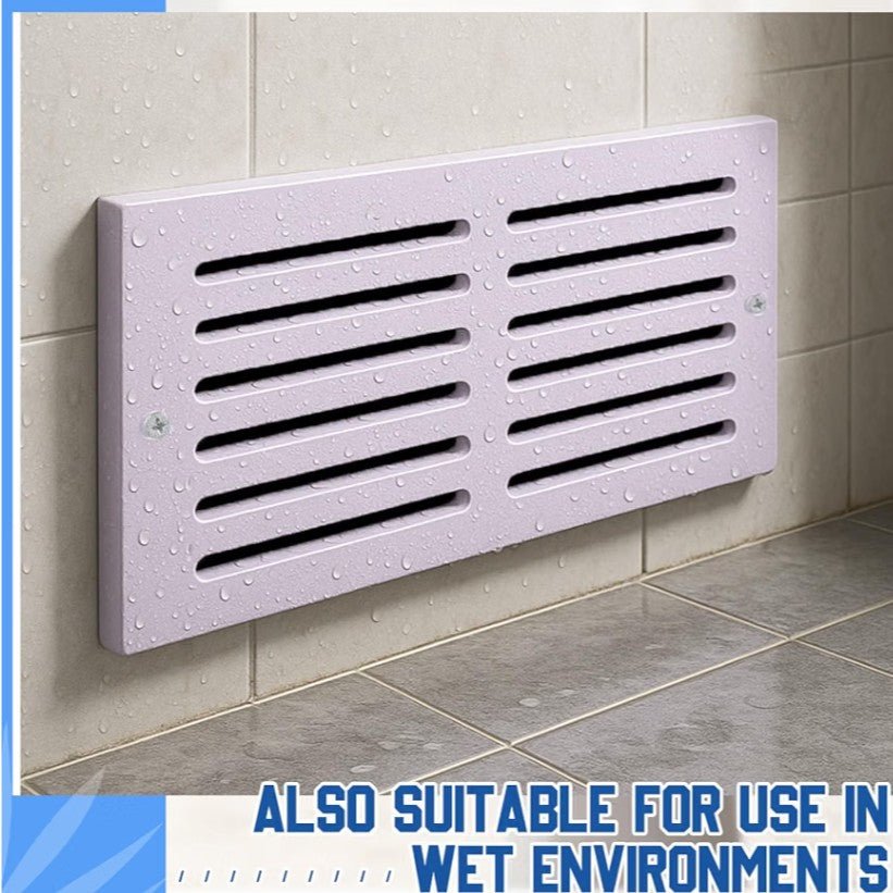 14 x 6 Return Air Vent Cover PVC White | Heavy Duty Rustproof HVAC Grille, 16 x 8 Overall Size, 0.7" Thick for Bathrooms, Laundry Rooms & Coastal Homes - Horizon Endless