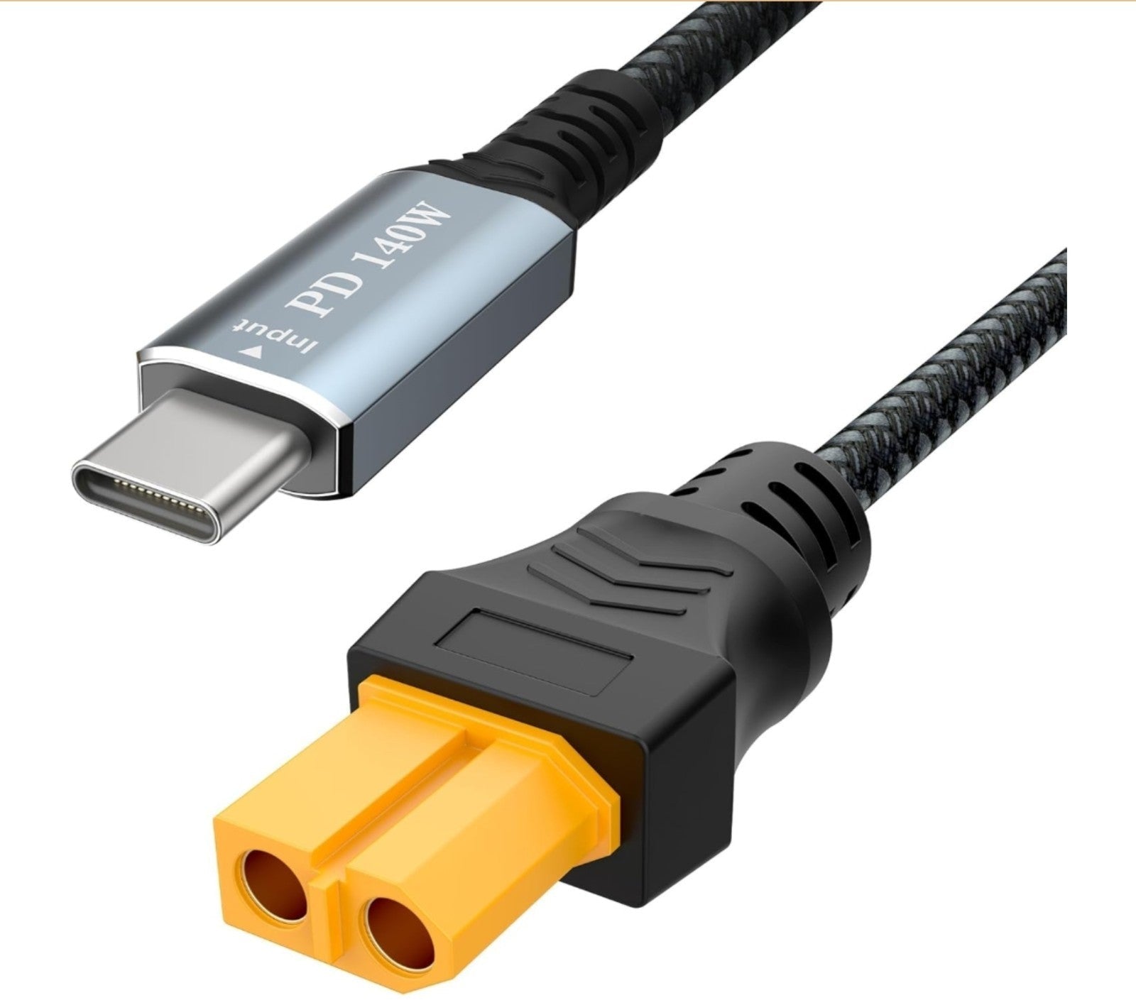 140W USB C to XT60 Fast Charging Cable XT60 Female to Type-C Male For M7 M6 M6D - Horizon Endless