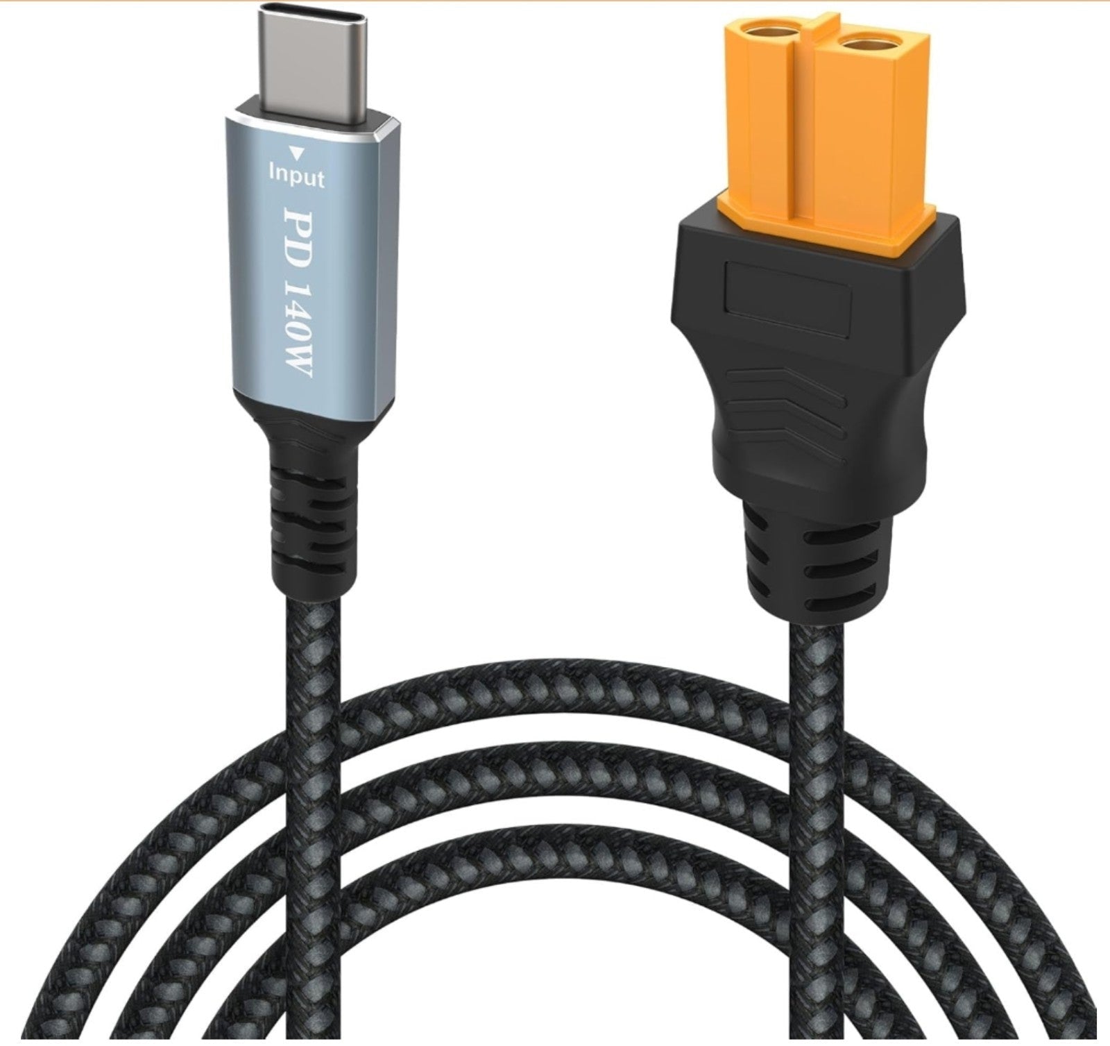 140W USB C to XT60 Fast Charging Cable XT60 Female to Type-C Male For M7 M6 M6D - Horizon Endless
