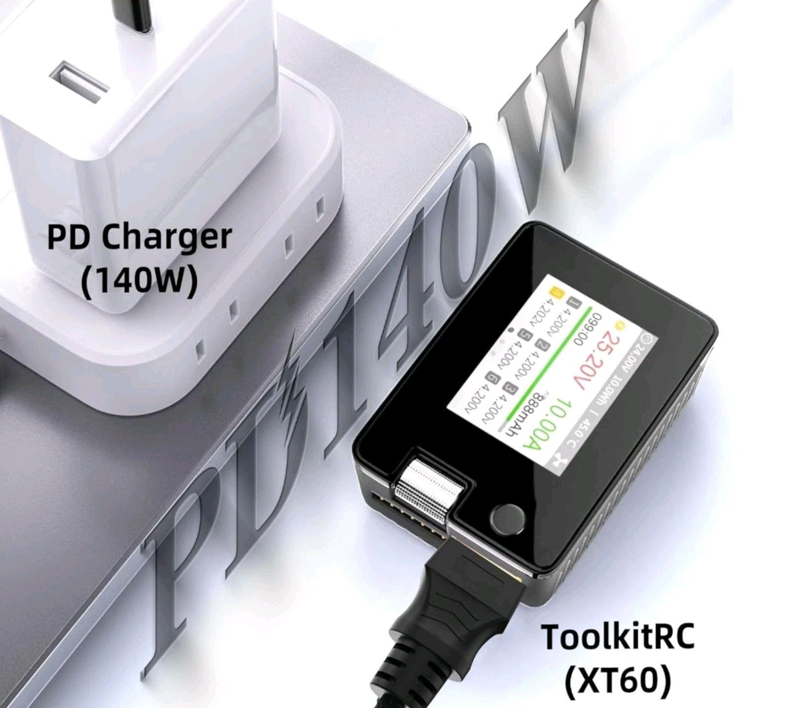 140W USB C to XT60 Fast Charging Cable XT60 Female to Type-C Male For M7 M6 M6D - Horizon Endless