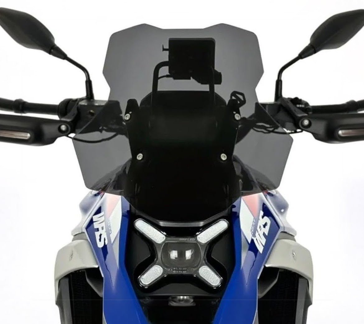 19.68" High Airflow Windshield Deflector for BMW R1300GS ADV 2024 2025 (Black) - Horizon Endless