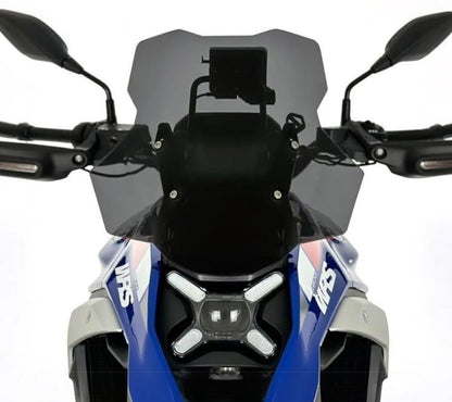 19.68" High Airflow Windshield Deflector for BMW R1300GS ADV 2024 2025 (Black) - Horizon Endless