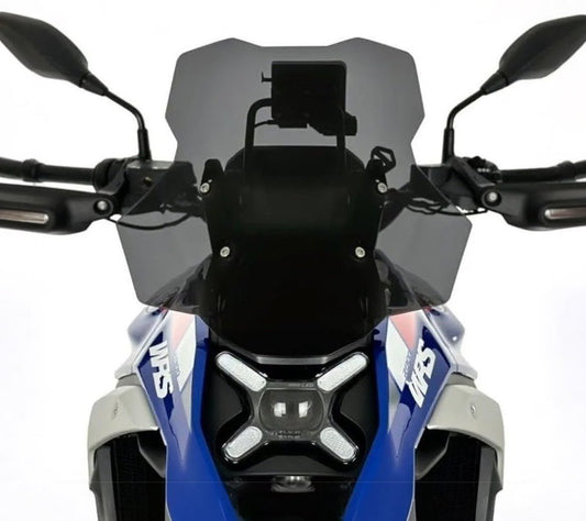 19.68" High Airflow Windshield Deflector for BMW R1300GS ADV 2024 2025 (Black) - Horizon Endless