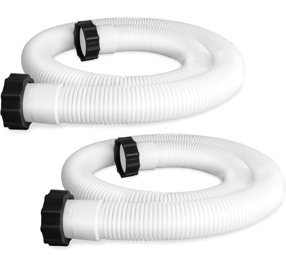 2 Pcs Pool Hoses for Above Ground Pools 1 1/2 Inch Diameter 59" Long Pool Pump Hose Replacement Filter Pump Hose Accessories - Horizon Endless