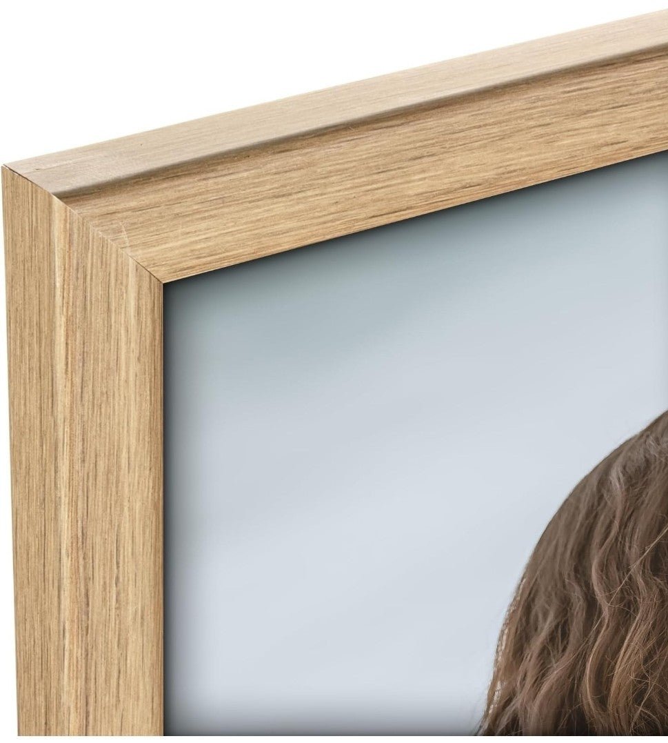 20x20 Picture Frame Solid Oak Wood Photo Frame W/ Mat 16x16 W/mat Poster Frame - Horizon Endless