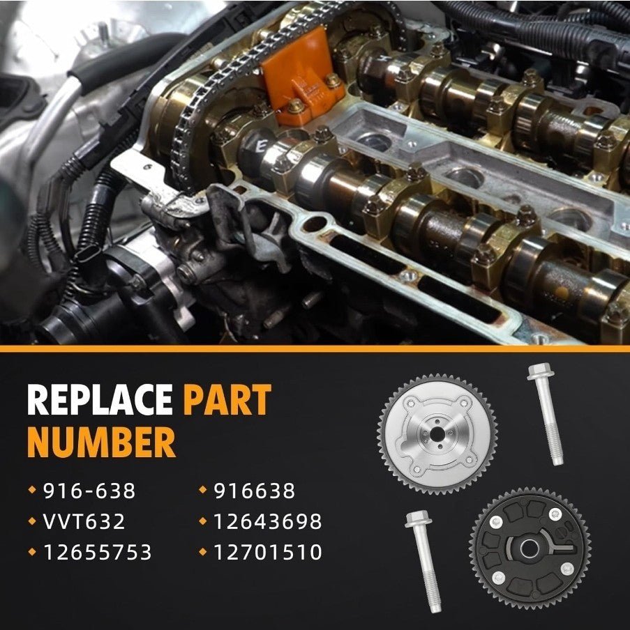 2PCS VVT Sprocket Gear Intake & Exhaust Variable Valve Buick Encore 1.4L 1.5L L4 - Horizon Endless