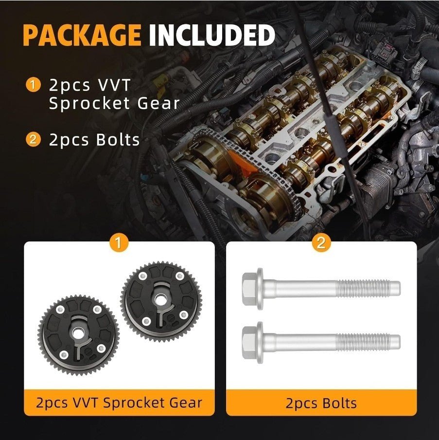 2PCS VVT Sprocket Gear Intake & Exhaust Variable Valve Buick Encore 1.4L 1.5L L4 - Horizon Endless