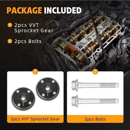 2PCS VVT Sprocket Gear Intake & Exhaust Variable Valve Buick Encore 1.4L 1.5L L4 - Horizon Endless