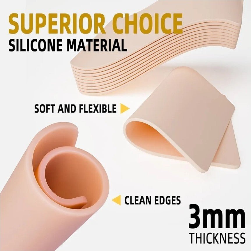 3MM Tattoo Skin Practice Kit - 13Pcs Fake Skin and Stencil Paper Kit Including 3 - Horizon Endless