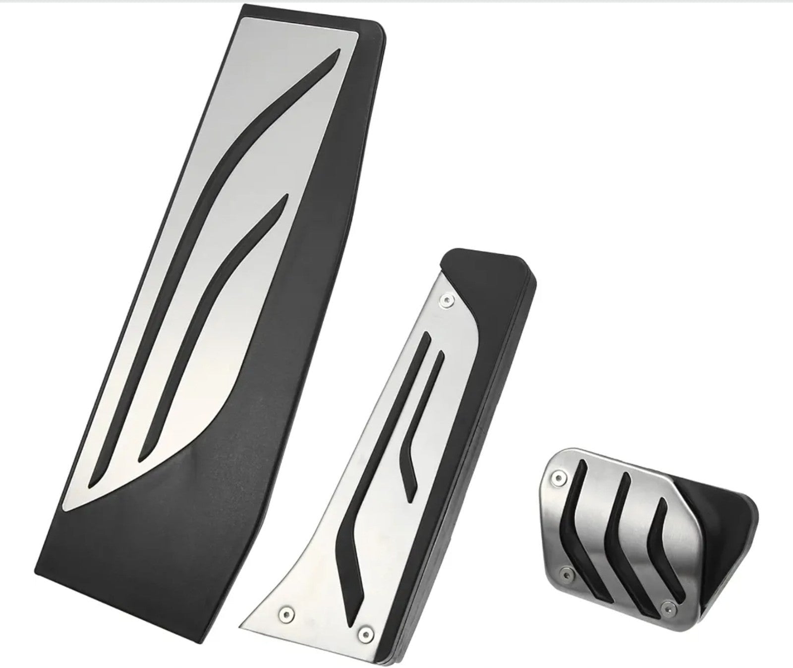 3Pcs Accelerator Pedal and Brake Pedal Cover Set Custom for BMW 1 2 3 4 Series - Horizon Endless