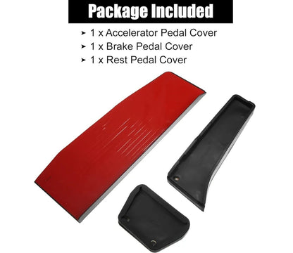 3Pcs Accelerator Pedal and Brake Pedal Cover Set Custom for BMW 1 2 3 4 Series - Horizon Endless