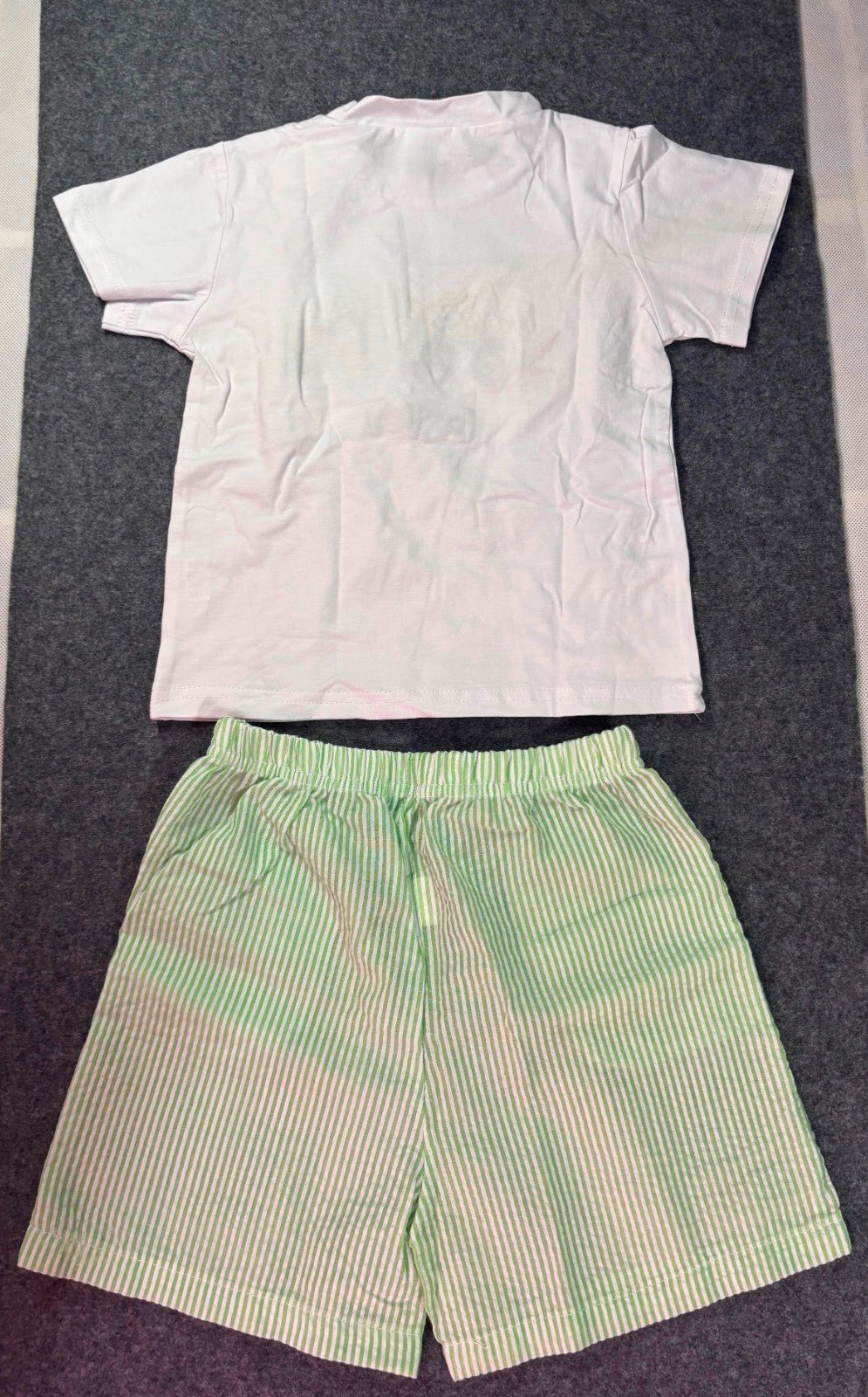 3T‑4T Toddler Easter Short Set Spring Holiday Shirt & Shorts Outfit - Horizon Endless