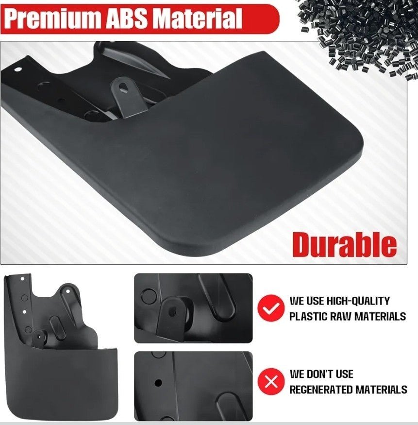 4 Piece Mud Flaps for Toyota Tundra 2022-2024 Splash Guards - No-Drill Install - Horizon Endless