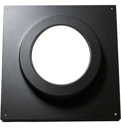 46DVA-DC 4 x 6-5/8 Vent Pipe Trim Cover for Stove Fireplace - Horizon Endless