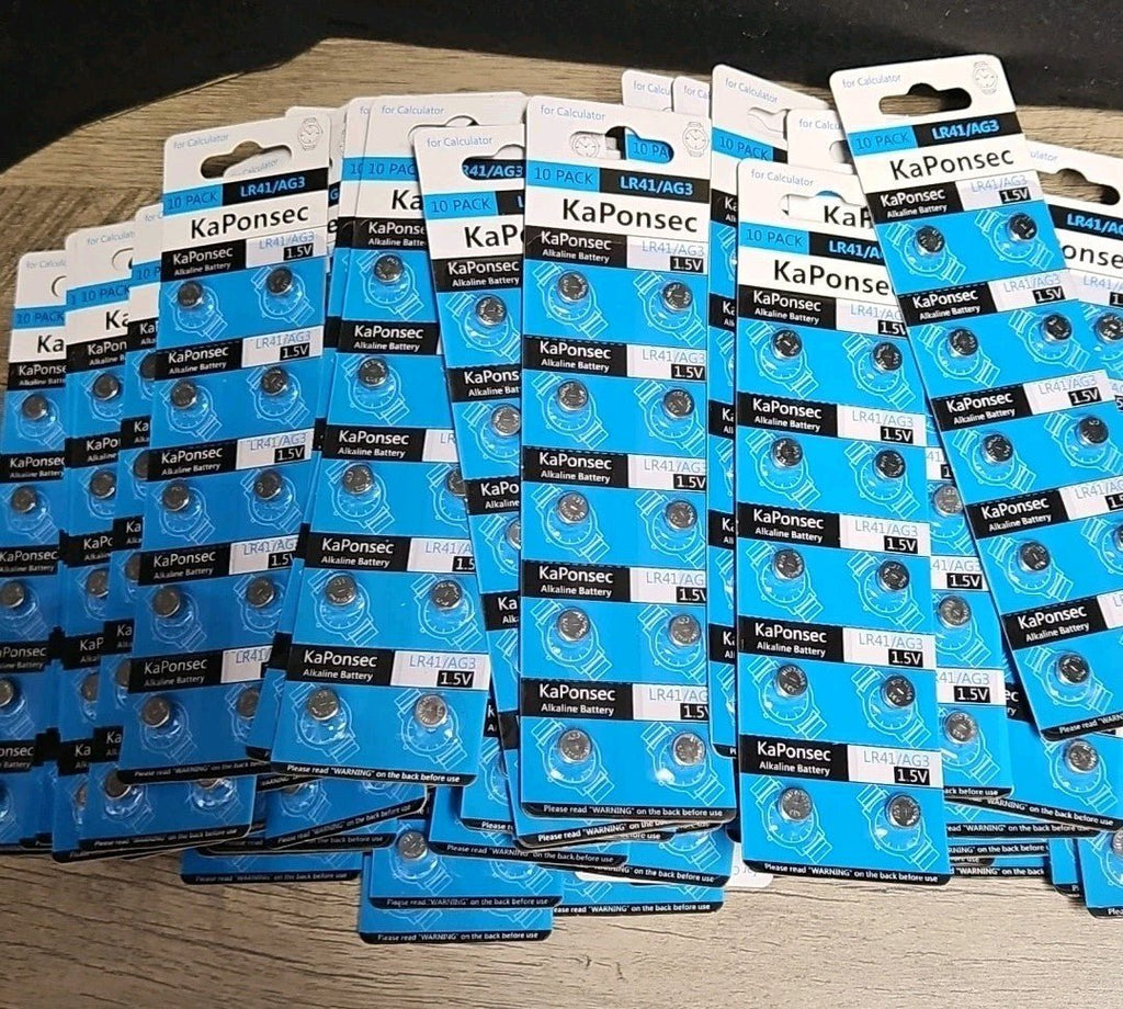 570Pcs AG3 LR41 Batteries 392 384 192 1.5V Alkaline Button Coin Cell Battery - Horizon Endless