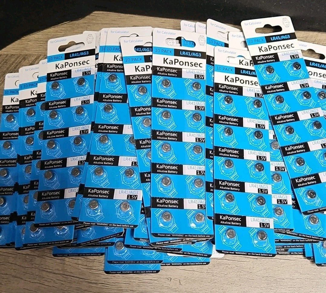 570Pcs AG3 LR41 Batteries 392 384 192 1.5V Alkaline Button Coin Cell Battery - Horizon Endless