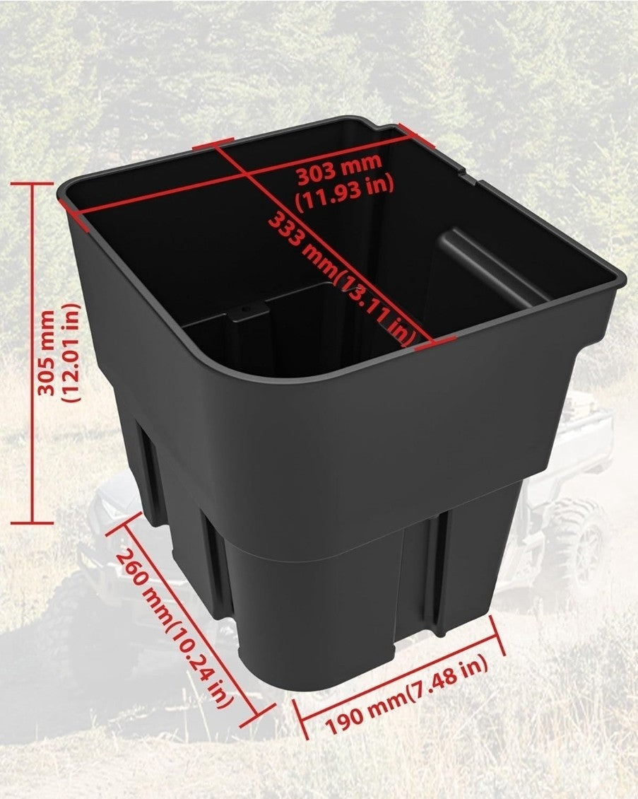 20.5L Underseat Storage Bin for Polaris Ranger XD 1500 2024-2025 Accessories,