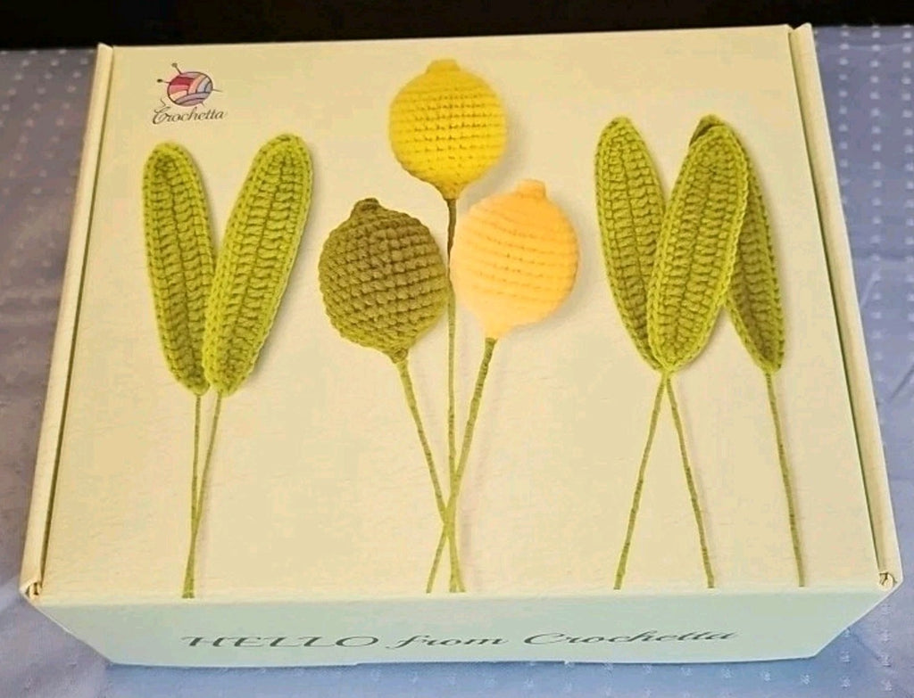 Crochetta Crochet Kit Lemon Corn Craft DIY Set Arts & Crafts Project