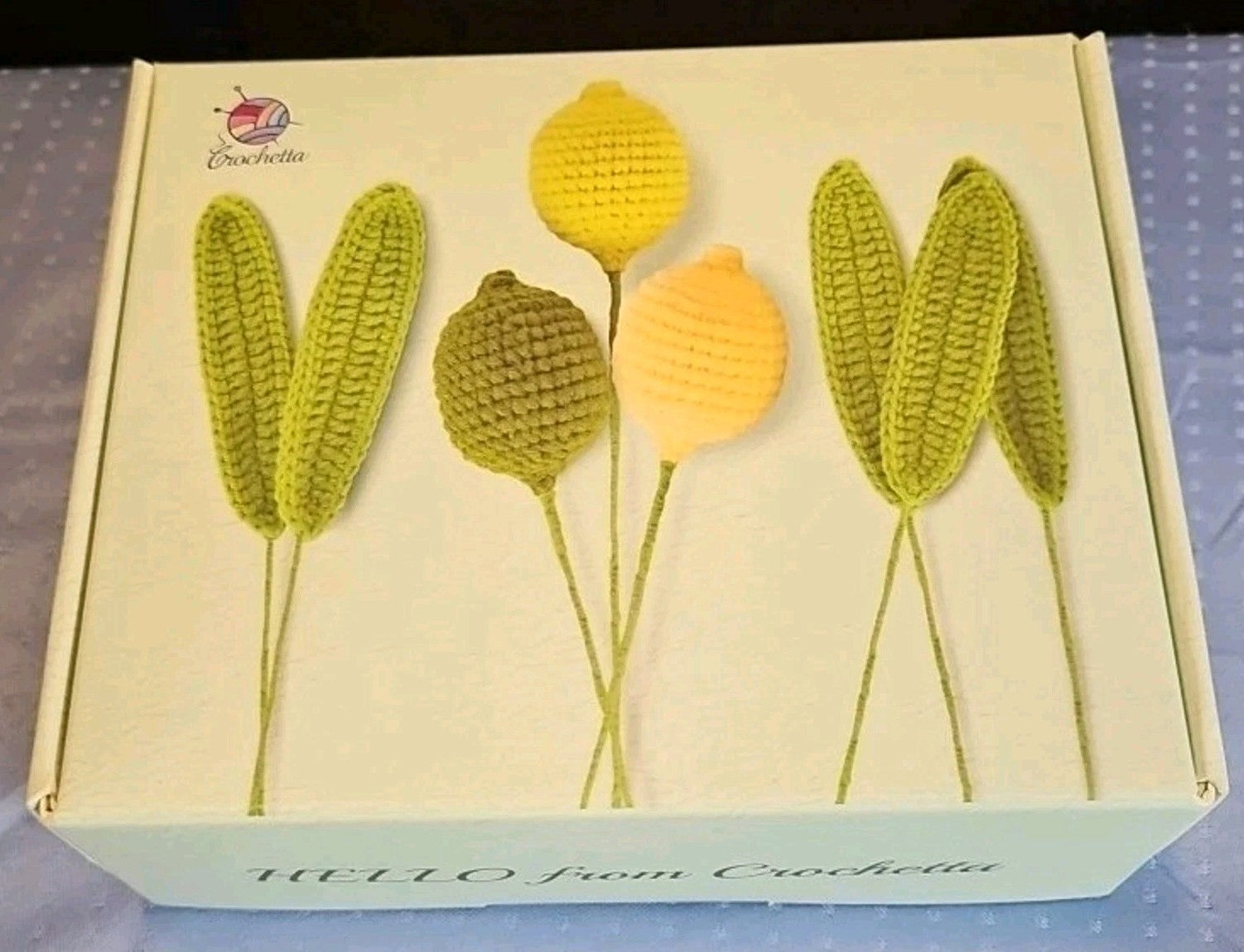 Crochetta Crochet Kit Lemon Corn Craft DIY Set Arts & Crafts Project