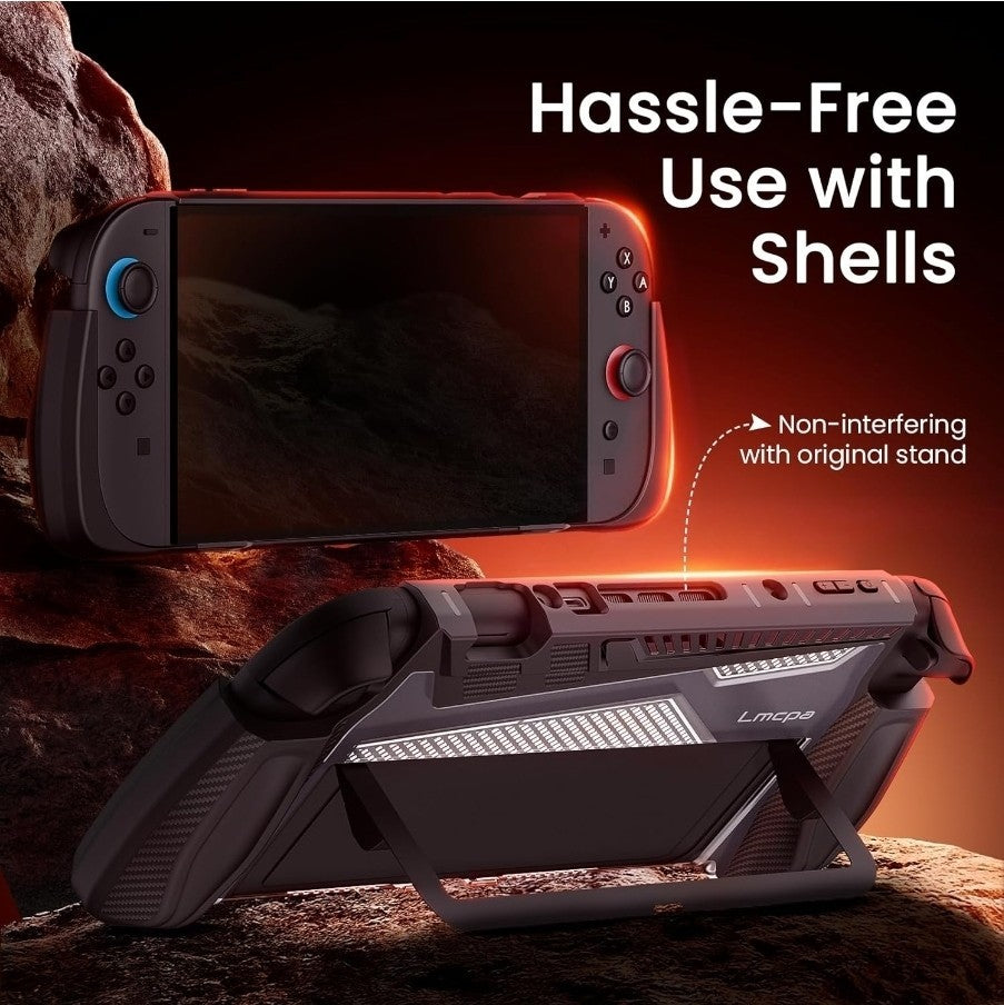Dockable Case for Nintendo Switch 2 2025 7.9 Inch TPU Grip Protective Cover