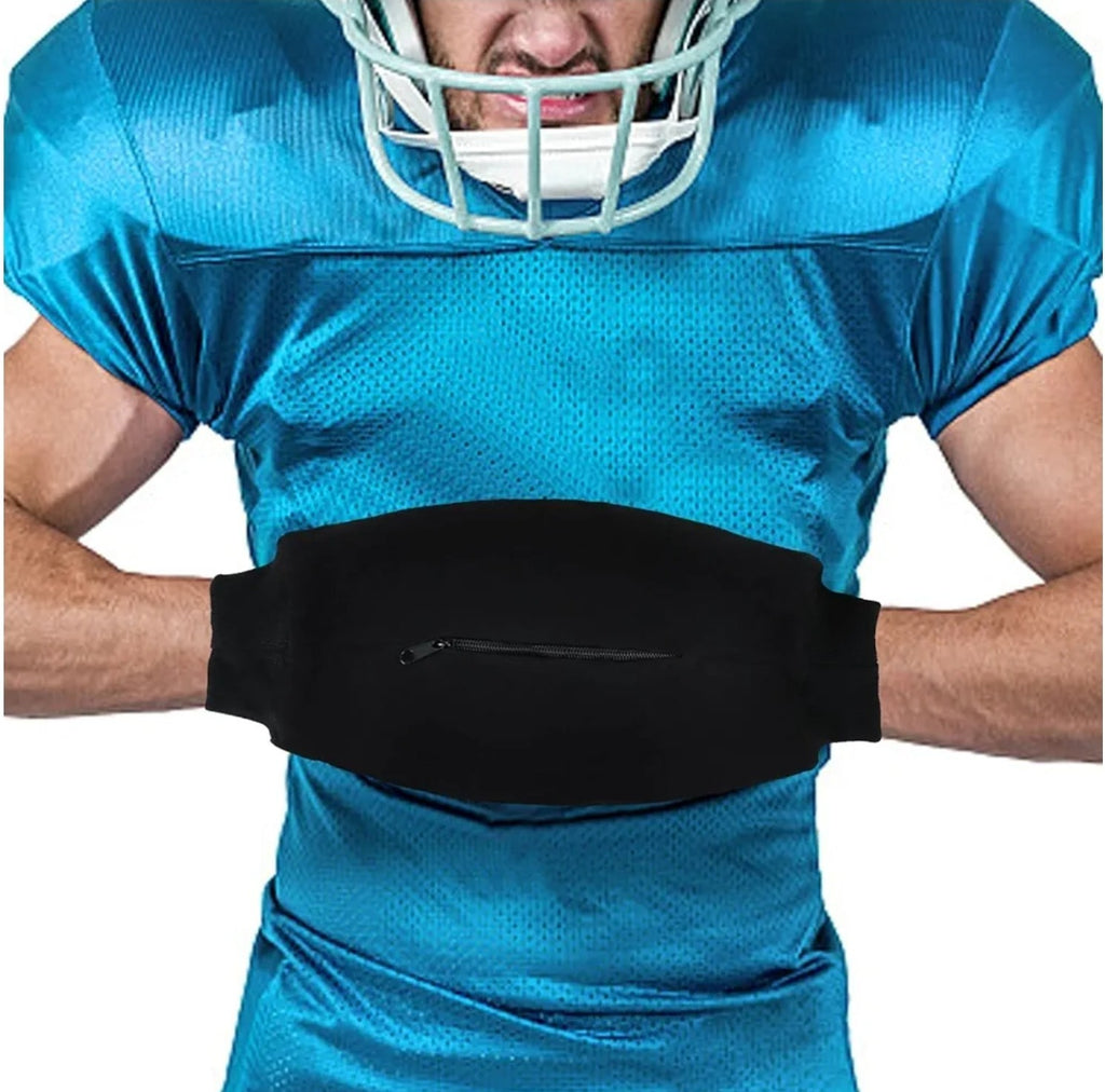 Football HAND WARMER Nylon FLEECE LINED POUCH Soccer Hockey Hunting ADULT Large