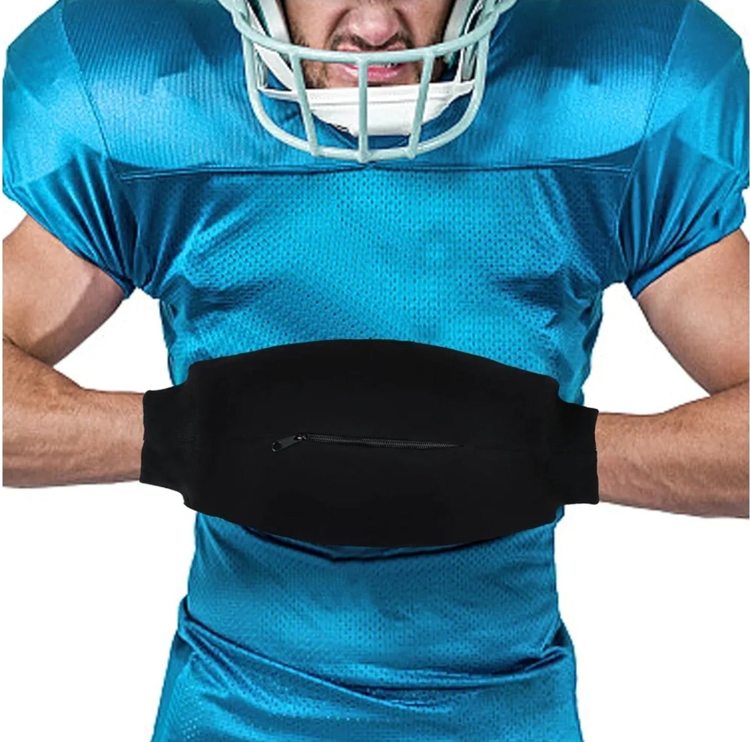 Football HAND WARMER Nylon FLEECE LINED POUCH Soccer Hockey Hunting ADULT Large