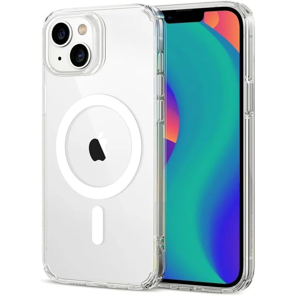 for iPhone 15 Pro Pure Crystal Case With Halo Lock clear durable phone case