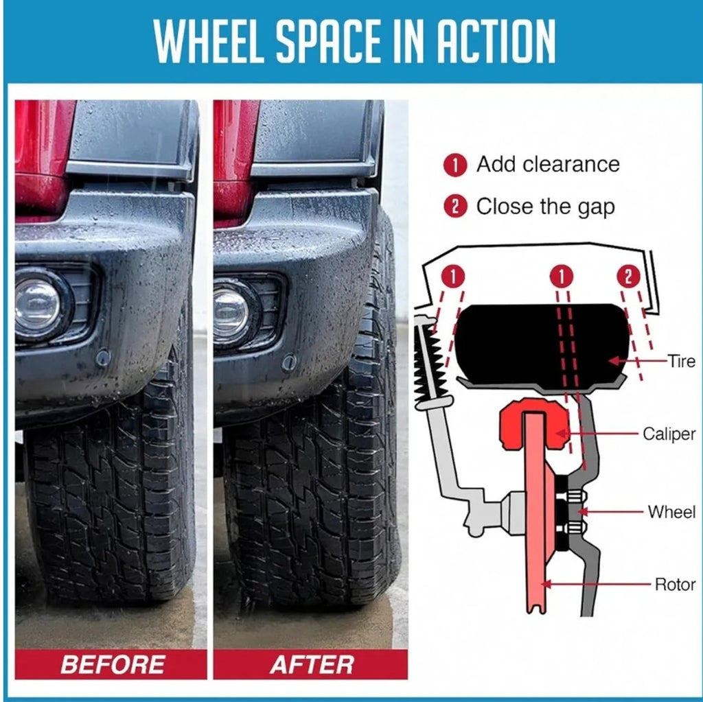 1/2 inch (12mm) 5x5.5 and 6x5.5 Wheel Spacers Compatible with 1/2 inch thick